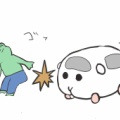 モルカーのプルプルフィギュア